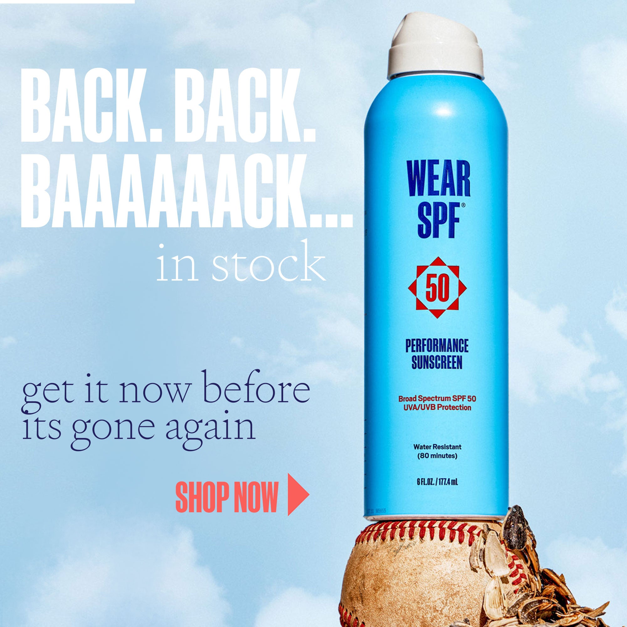 Performance Sunscreen Spray