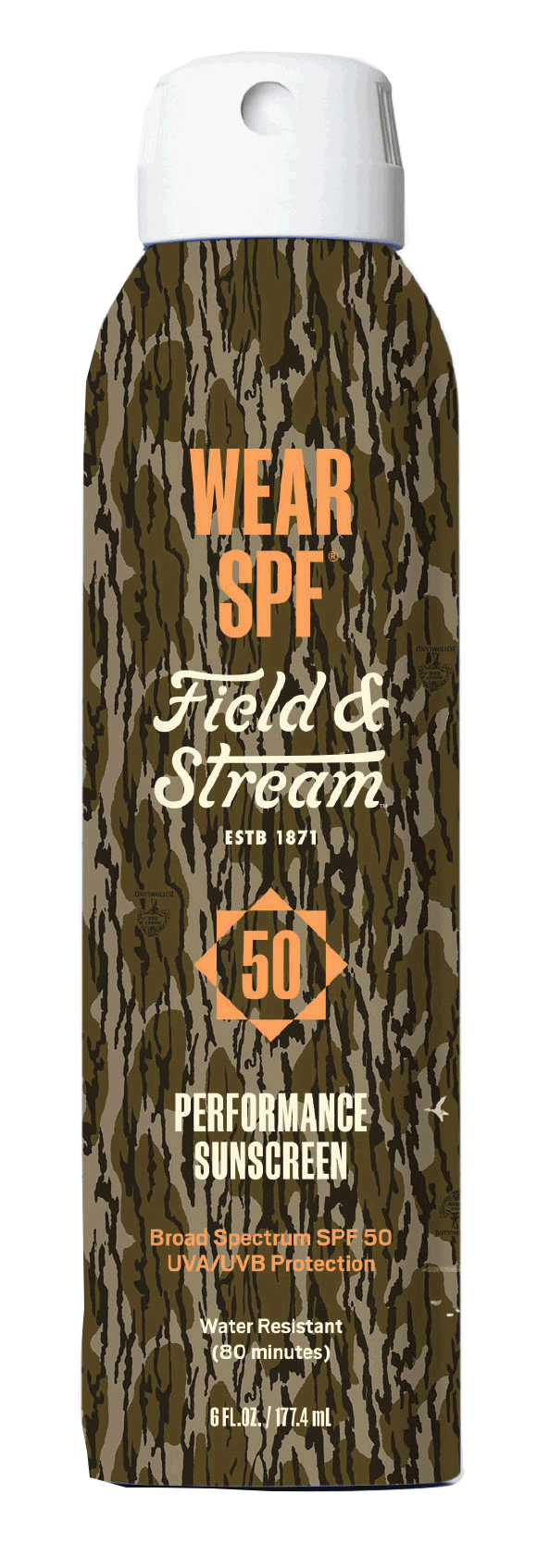 Field and Stream SPF 50 Sunscreen Spray CASE PACK (12pk)