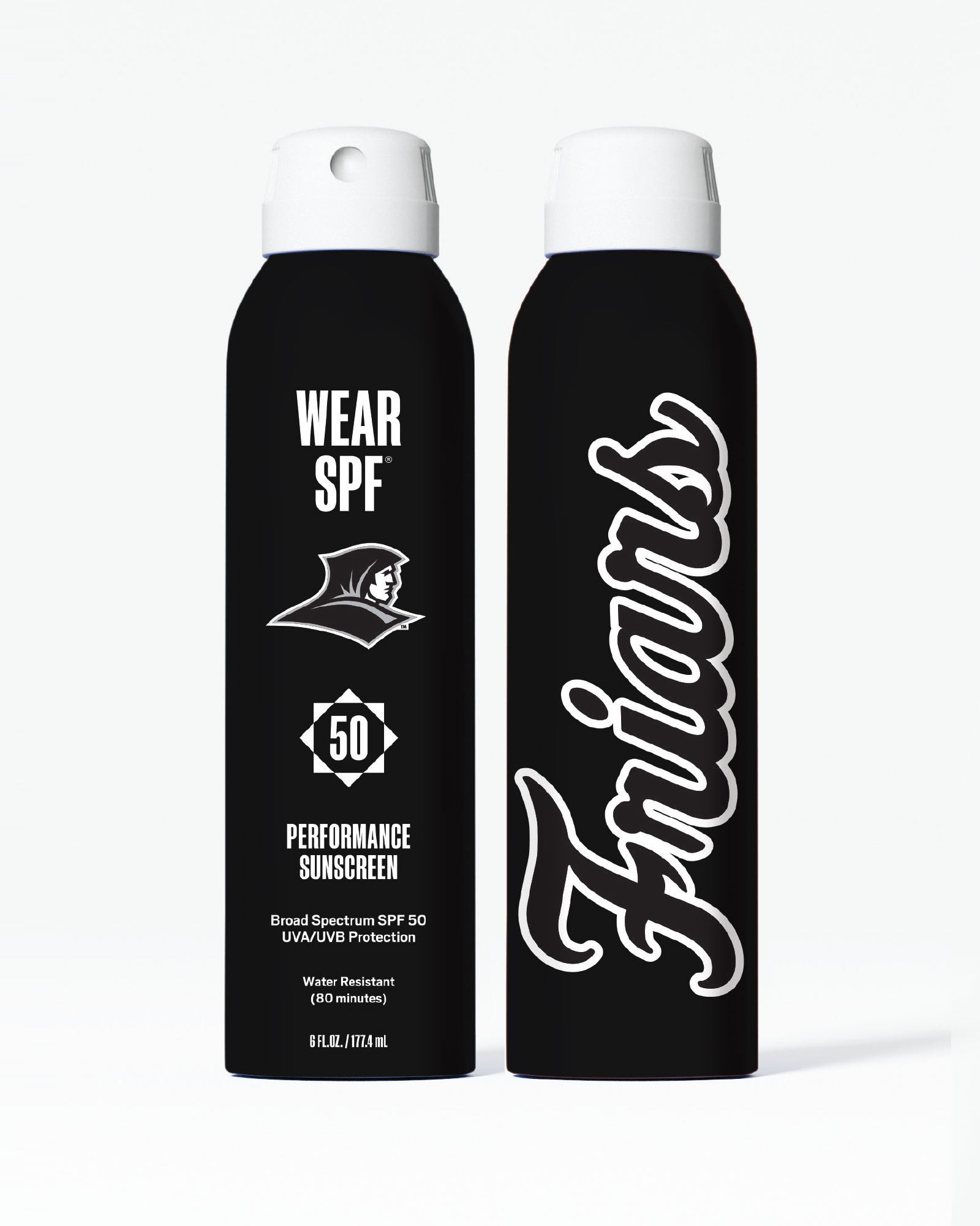 PROVIDENCE COLLEGE CUSTOM CAN SUNSCREEN SPRAY