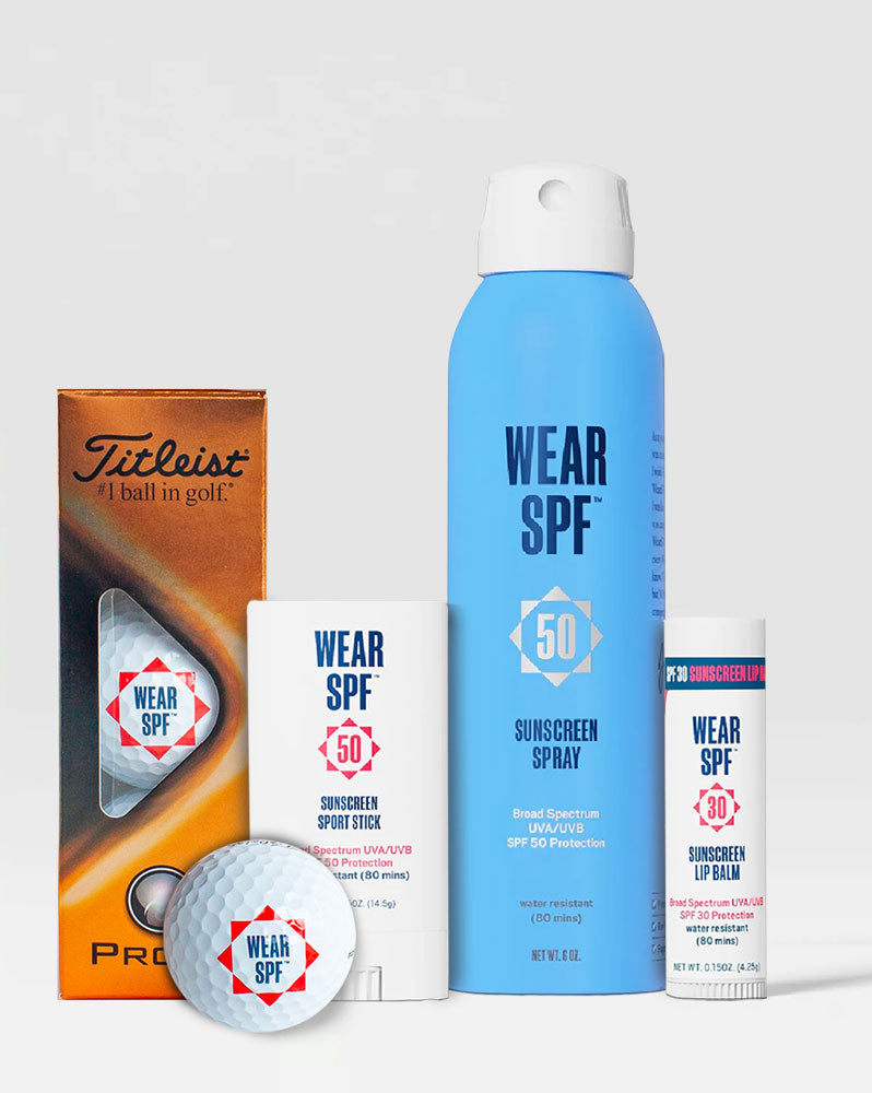 Tee Time Bundles with WearSPF