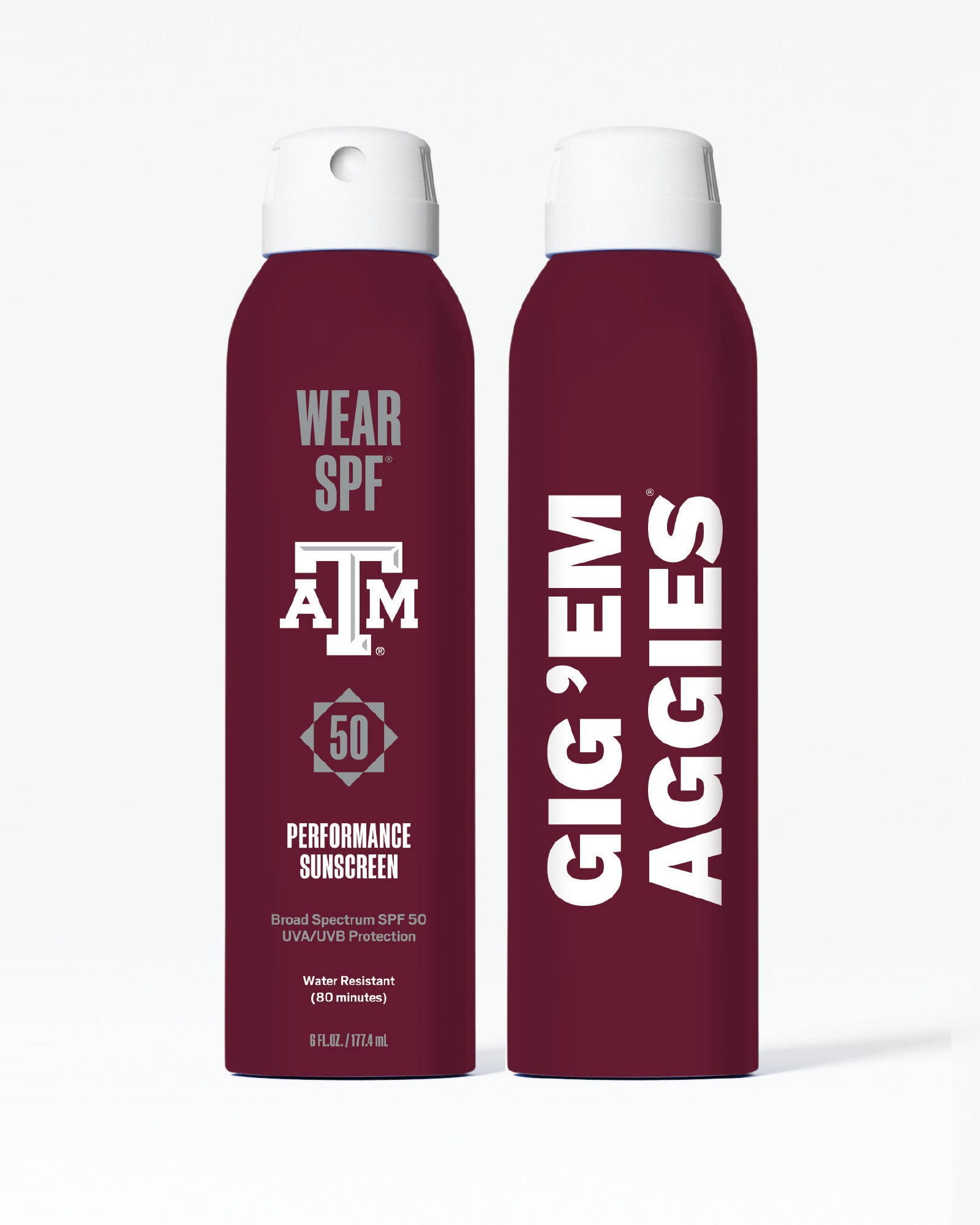 TEXAS A&M UNIVERSITY SUNSCREEN SPRAY