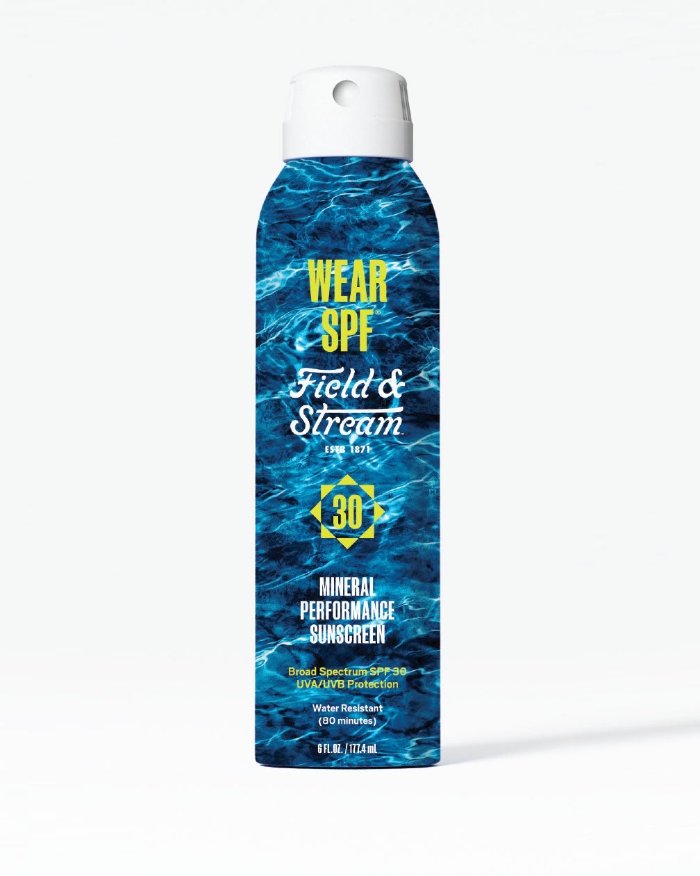 FIELD & STREAM SPF 30 MINERAL SUNSCREEN SPRAY