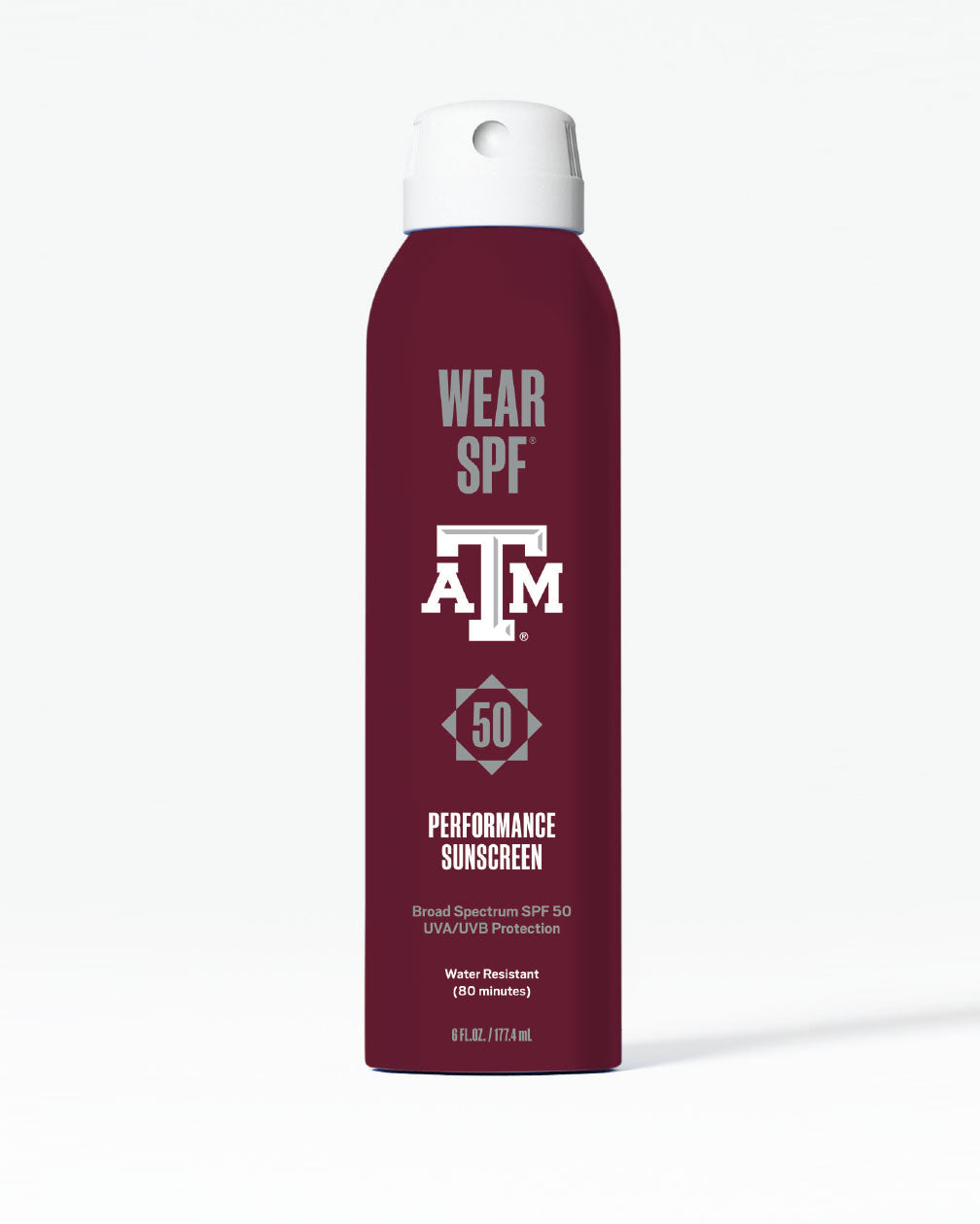 TEXAS A&M UNIVERSITY SUNSCREEN SPRAY