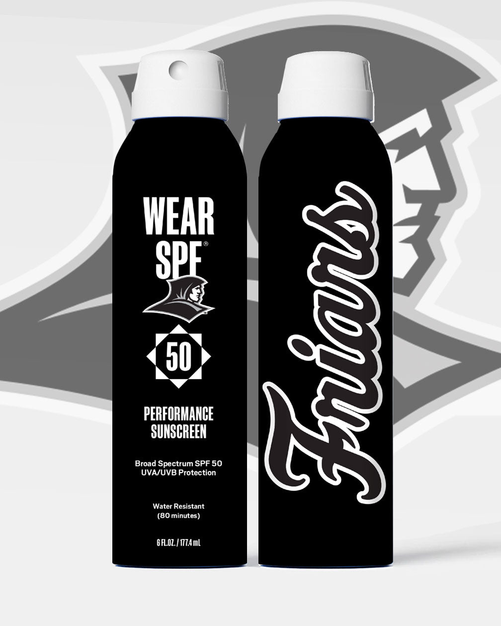 PROVIDENCE COLLEGE CUSTOM CAN SUNSCREEN SPRAY