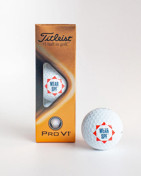 TITLEIST PRO V1 GOLF BALLS - 3 PACK – Wear SPF TITLEIST PRO V1 GOLF BALLS - 3 PACK – Wear SPF