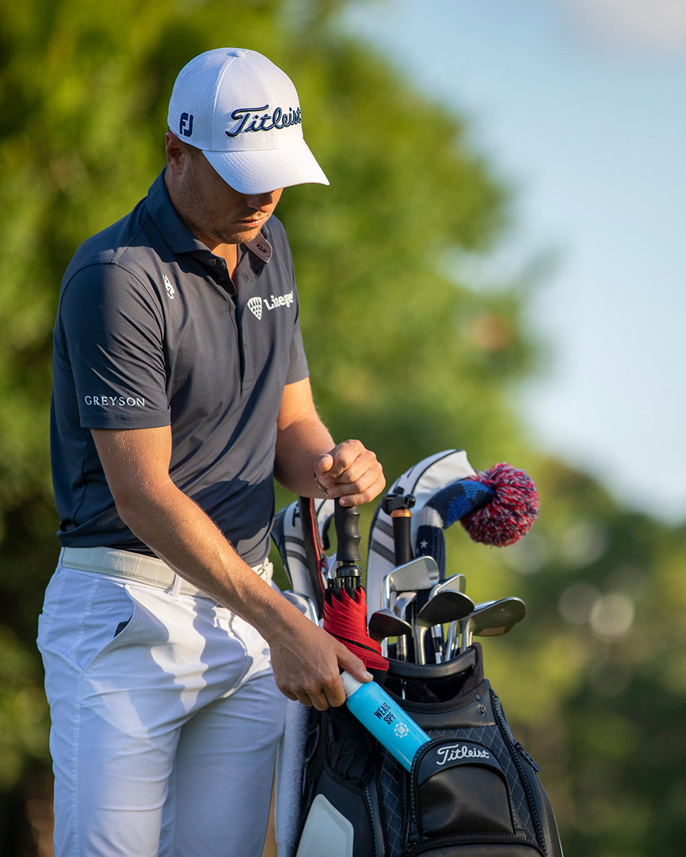 WearSPF Justin Thomas Golf Bag