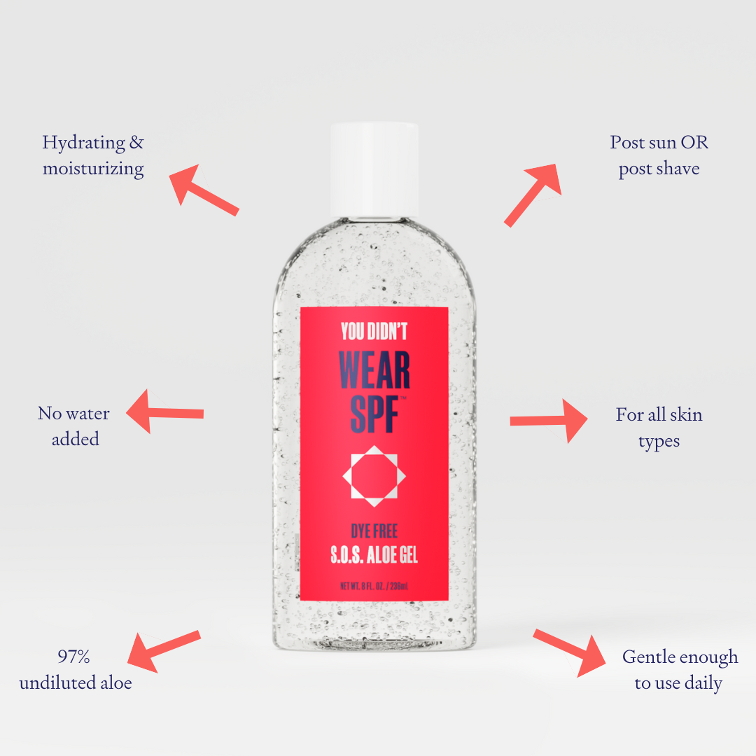 WearSPF S.O.S Aloe Gel Graphic